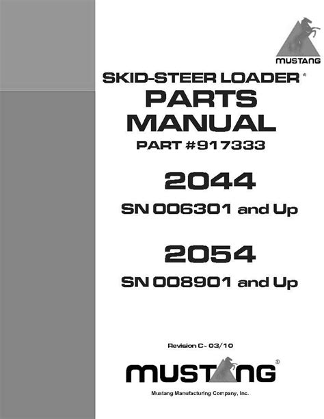 2054 mustang skid steer parts manual|mustang skid steer parts catalog.